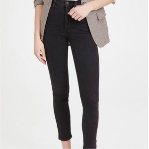 NEW!! Madewell high-rise 10” Skinny jean. Dark gray.